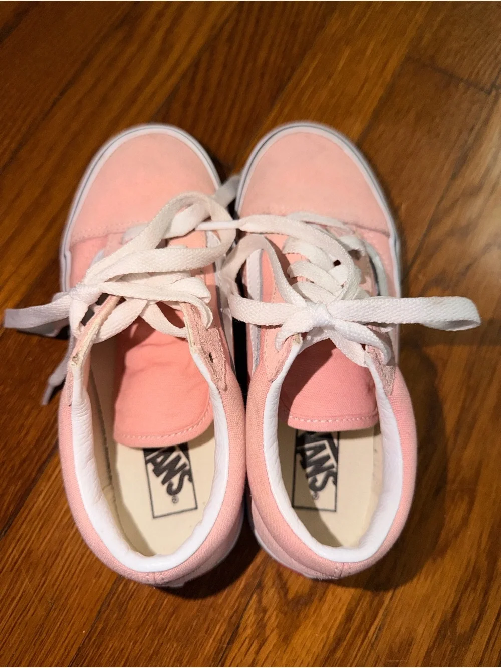 Classic Pink Suede Low-Top Sneakers - kids